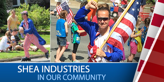 Shea Industries are proud to be part of our community.
