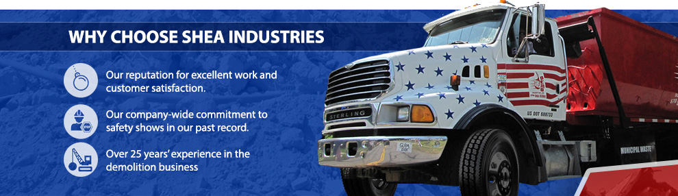 Throughout the years of Shea Industries’ history, our company has built a reputation for excellent work and customer satisfaction.
